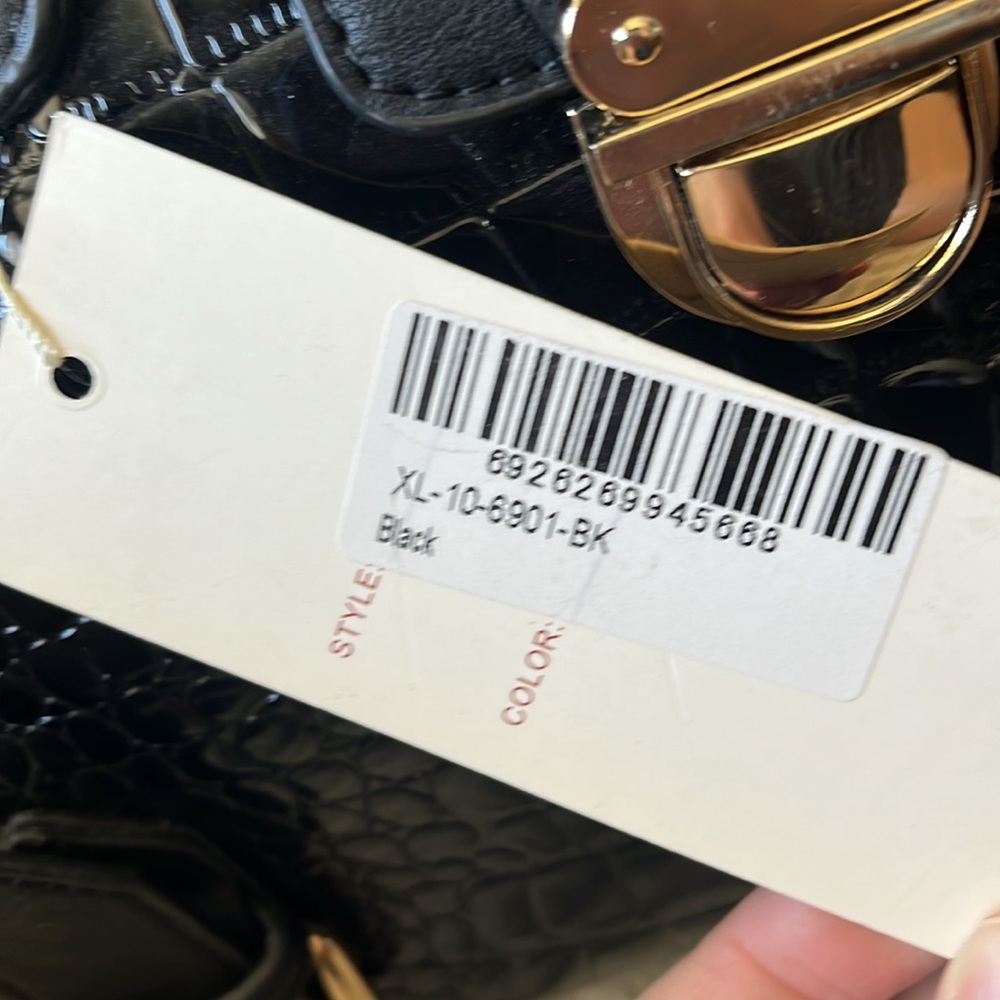 Desein black satchel purse - Picture 11 of 11